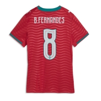 Portugal Bruno Fernandes #8 Hemmatröja Dam VM 2026 Kortärmad
